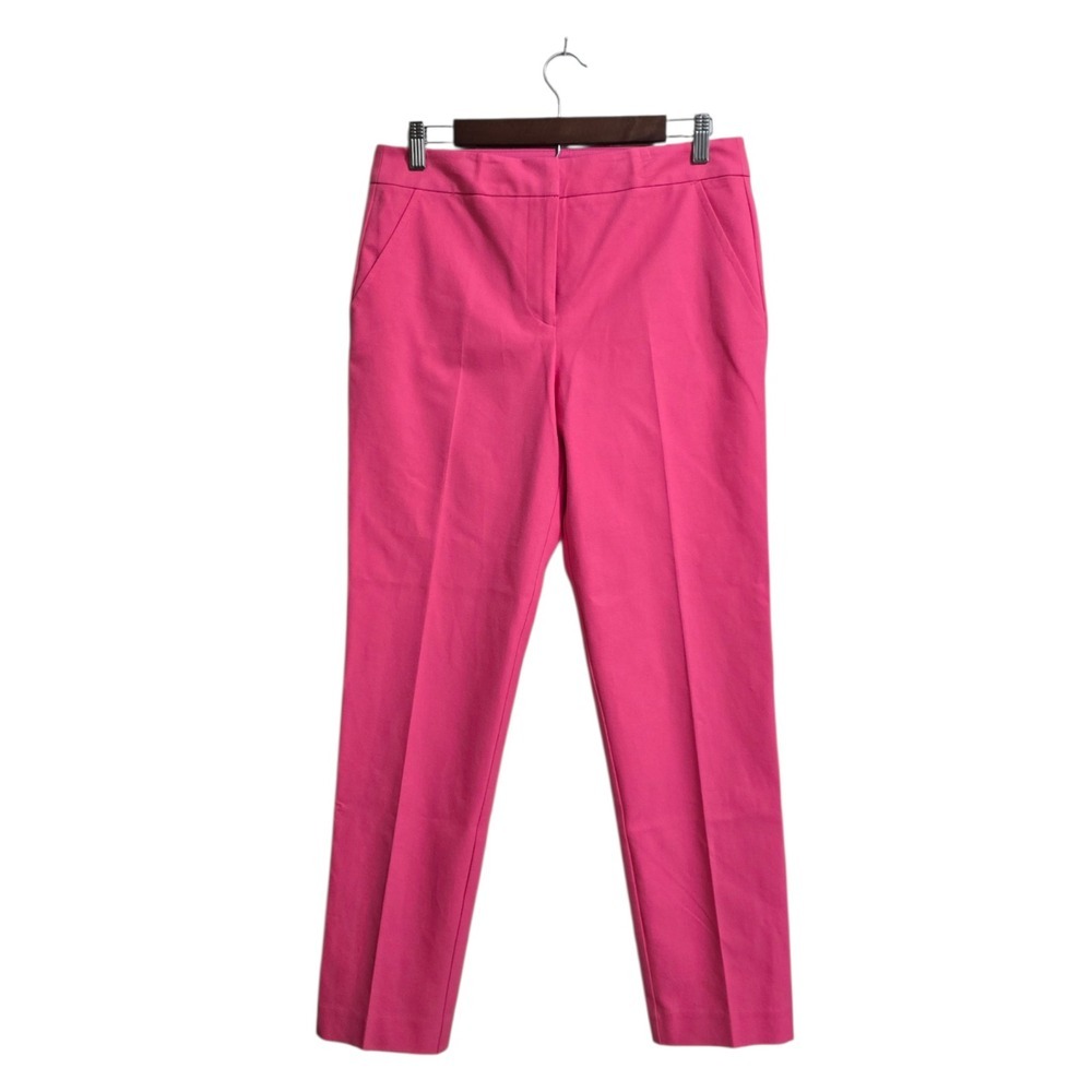 Trina Turk Aubree 2 Ankle Cigarette Pant In Candy Pink NWT Sz 6